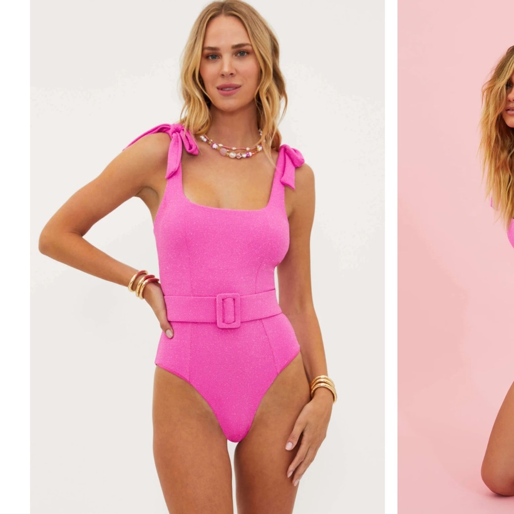 Beach Riot Sydney Belted One Piece- NEW
